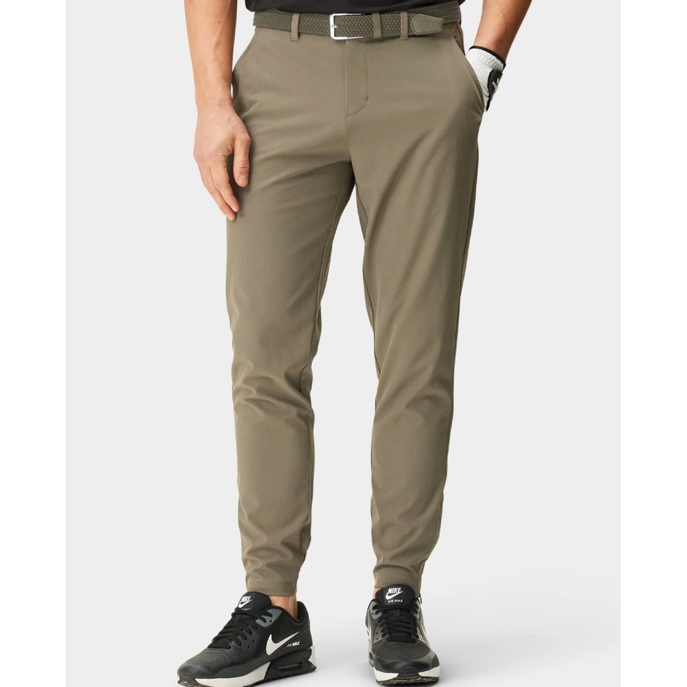 Macade Golf Slim Fit Four-Way Stretch Joggers Olive  Pants Sage Green 34S NWT‎
